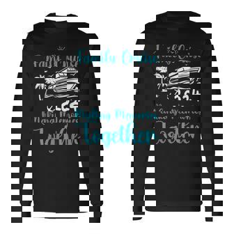 Family Cruise 2024 Matching Summer Vacation Cruise Squad Long Sleeve T-Shirt - Monsterry