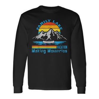 Family Reunion Lake Trip Family Vacation Fishing Squad Long Sleeve T-Shirt - Monsterry