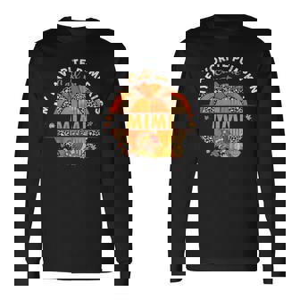 My Favorite Pumpkins Call Me Mimi Pumpkin Thanksgiving Long Sleeve T-Shirt - Monsterry