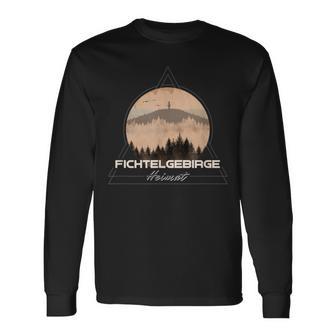 Fichtelgebirge Heimat Schneeberg Ochsenkopf Kösseine Langarmshirts - Geschenkecke