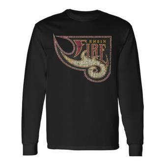 Fire Rhine 1995 Langarmshirts - Geschenkecke