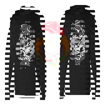 Flash De Tatuaje Tradicional Entintado Adicto A La Tinta De Clase Trabajadora Camiseta de manga larga - Regaloses