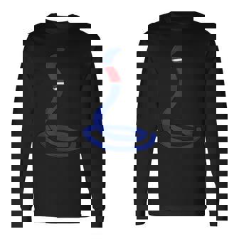 Fresco Único Jiu Jitsu Serpiente Cobra Cinturón Azul Jiujitsu Regalo Sin Mangas Camiseta de manga larga - Regaloses