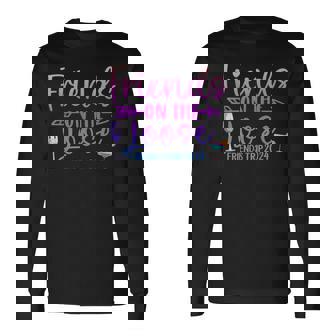 Friends On The Loose Friends Trip 2024 Friend Vacation Retro Long Sleeve T-Shirt - Thegiftio