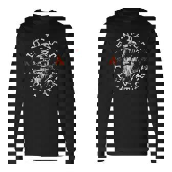 Fun Fact I Don't Care Cool Grandpa Swag Gorillas Long Sleeve T-Shirt | Mazezy