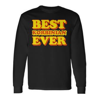 Bester Korbinier Aller Zeit Langarmshirts - Geschenkecke