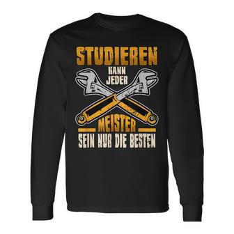 Car Mechatronic Car Workshop Slogan Langarmshirts - Geschenkecke