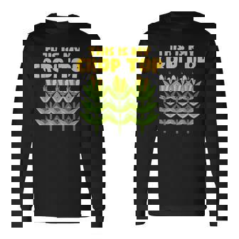 Crop Farming Corn Corn Cob Long Sleeve T-Shirt - Thegiftio UK