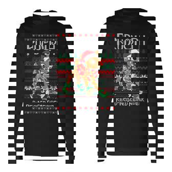 Cute Rudolph The Red Nosed Reindeer Christmas Xmas Long Sleeve T-Shirt - Thegiftio