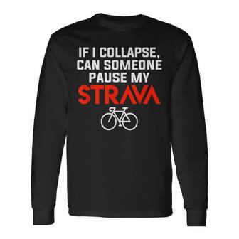 Cycling Break My Strava Langarmshirts - Geschenkecke