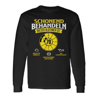 Dieser Oldtimer Ist 70 Jahre Birthday Langarmshirts - Geschenkecke