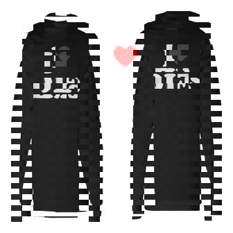 I Love Dilfs I Heart Dilfs Camiseta de manga larga - Regaloses