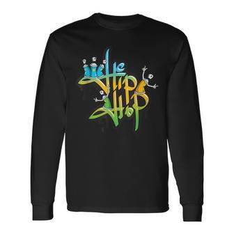 Old School Hip Hop 90S Graffiti Old School Langarmshirts - Geschenkecke