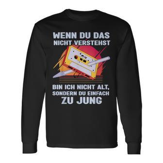 Saying Band Salad 80S 90S Retro Cassette Langarmshirts - Geschenkecke