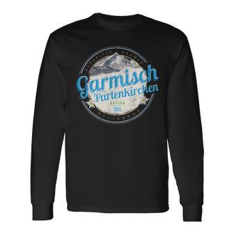 Garmisch Partenkirchen Bayern Alpen Deutschland Souvenir S Langarmshirts - Geschenkecke