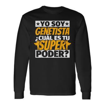 Genetista Regalos Divertidos Camiseta de manga larga - Regaloses