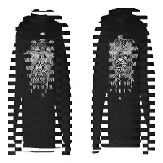 Good And Evil Long Sleeve T-Shirt - Monsterry