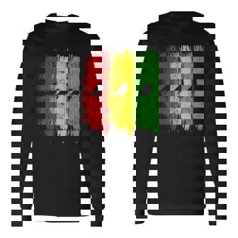 Good Rastafari Music Vibes Only Rasta Jamaika Reggae Long Sleeve T-Shirt - Monsterry