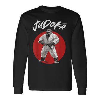 Gorilla Judoka Judo Langarmshirts - Geschenkecke