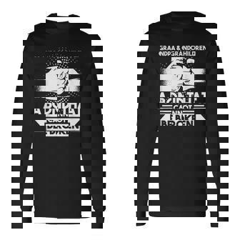 Grandpa & Grandchildren a Bond GrandParents Long Sleeve T-Shirt - Monsterry