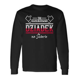 Grandpa Tak Wyglada Najlepszy Dziadek Na Swiecie Best Dziadek S Langarmshirts - Geschenkecke