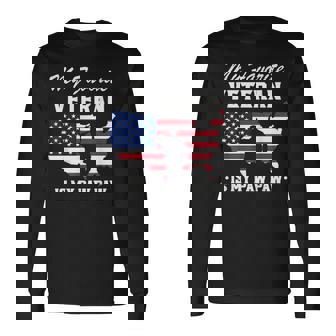 Grandpa Veterans Day My Favorite Veteran Is My Paw Paw Long Sleeve T-Shirt | Seseable UK