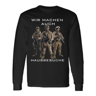 Gsg9 Ksk German Police Soldiers Kommando Feldjäger Langarmshirts - Geschenkecke