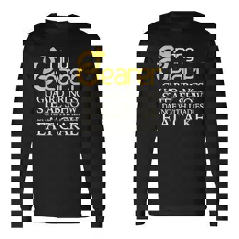 Guard Rings Steal Show Eat Cake Ring Bearer Long Sleeve T-Shirt - Monsterry