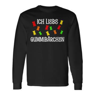 Gummy Bears Ich Liebe Gummärchen Langarmshirts - Geschenkecke