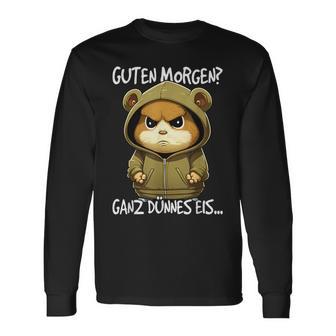 Guten Morgen Ganz Thin Ice Cream Langarmshirts - Geschenkecke