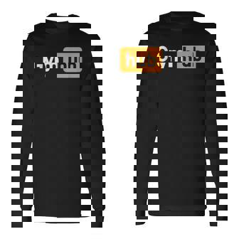 Gym Hub Cute Adult Novelty Workout Gym Fitness Long Sleeve T-Shirt | Mazezy