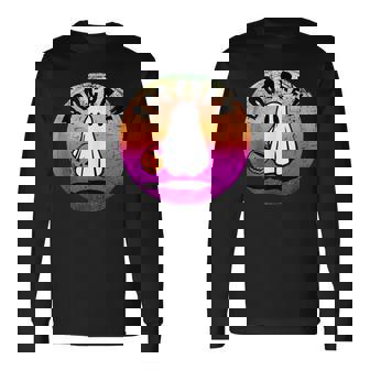 Halloween Boo Crew Ghost Trick Or Treat Bucket Tank Top Long Sleeve T-Shirt - Monsterry