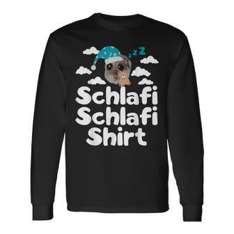 Hamsti Schlafi Schlafi Langarmshirts - Geschenkecke