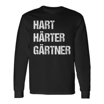 Hard Hardener Gardener Landscape Gardenerintage Langarmshirts - Geschenkecke