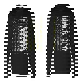 Hardy Last Name Surname Team Hardy Family Reunion Long Sleeve T-Shirt - Monsterry