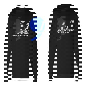 Harris Walz 2024 Comma La And The Coach Long Sleeve T-Shirt | Mazezy