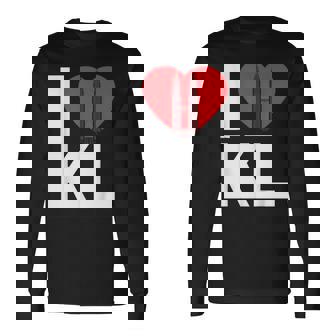 I Heart Kuala Lumpur Paraiajeros Y Turistas Camiseta de manga larga - Regaloses