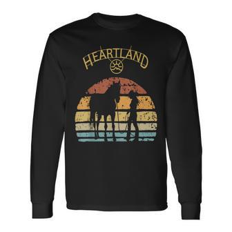 Heartland Retrointage Sunset Langarmshirts - Geschenkecke