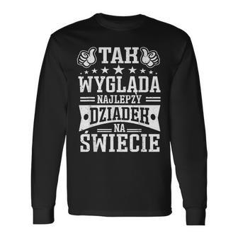 Herren Dziadzie Dziadzia Dziadziu Dziadzio Polen Dziadek Langarmshirts - Geschenkecke