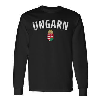 Hungaryintage Hungary Hungarian S Langarmshirts - Geschenkecke