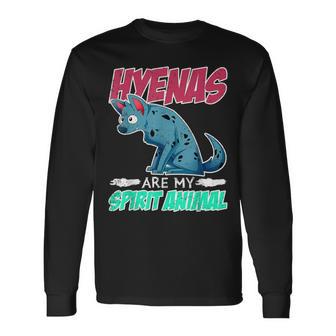 Hyänen Sind Meine Spiritual Animals Hyaena Langarmshirts - Geschenkecke