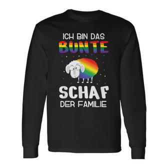 Ich Bin Das Bunt Schaf Der Familie Gay Pride Ich Bin Schwul I'm The Colourful Langarmshirts - Geschenkecke