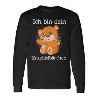 Ich Bin Dein Kscheldelbärchen Ich Bin Dein Kscheldelbärchen S Langarmshirts - Geschenkecke