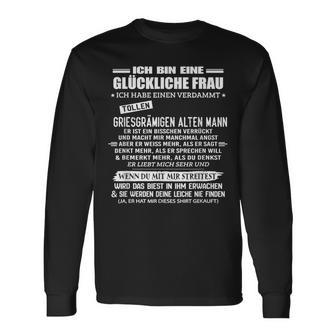 Ich Bin Eine Glückliche Frau Ich Habe Einenerdammt Ich Langarmshirts - Geschenkecke