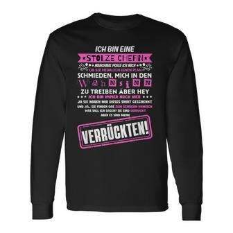 Ich Bin Eine Stolze Chefinon Einer Truppeerrückter Langarmshirts - Geschenkecke