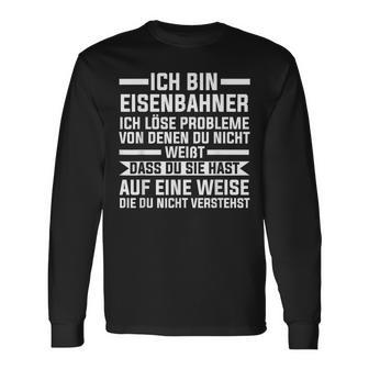 Ich Bin Eisenbahner Railway Langarmshirts - Geschenkecke