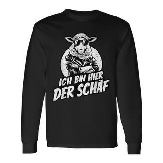 Ich Bin Hier Der Schäf Langarmshirts - Geschenkecke