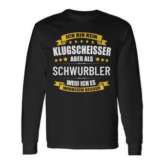 Ich Bin Kein Klugscheisser Schwurbler Conspiracy Theory Langarmshirts - Geschenkecke