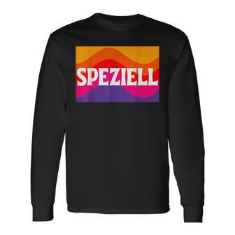 Ich Bin Speziell Spezi Trendgetränk Cola Orange Summer Langarmshirts - Geschenkecke