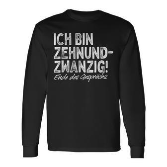 Ich Bin Zehnundzwanzig Dreißig For 30Th Birthday Langarmshirts - Geschenkecke